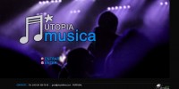 "UTOPIA musica" website